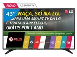 Smart TV LED 43” LG Full HD 43LH6000 WebOs - Conversor Digital Wi-Fi 3 HDMI 2 USB