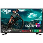 Ficha técnica e caractérísticas do produto Smart TV LED 42" Philco PTV42E60DSWNC, Full HD, USB, HDMI - Bivolt