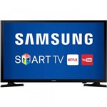 Smart TV LED 43" Samsung 43j5200 Full HD 2 HDMI 1 USB com Conversor Digital