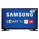 Ficha técnica e caractérísticas do produto Smart TV LED 40" Full HD Samsung 40J5200 com Connect Share Movie, Screen Mirroring, Wi-Fi, Entrada HDMI e USB
