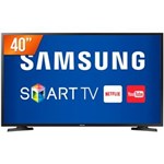 Ficha técnica e caractérísticas do produto Smart TV LED 40`` Full HD Samsung J5290 HDMI USB Wi-Fi Integrado Conversor Digital