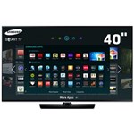 Ficha técnica e caractérísticas do produto Smart TV LED 40” Full HD Samsung UN40H5500 com 120Hz Clear Motion Rate, Wi-Fi e Conversor Digital
