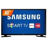 Ficha técnica e caractérísticas do produto Smart TV LED 40" Full HD Samsung UN40J5200 2 HDMI 1 USB Wi-Fi Integrado Conversor Digital