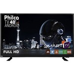 Ficha técnica e caractérísticas do produto Smart TV LED 40" Philco Ph40e60dsgwa Full HD com Conversor Digital 2 HDMI 2 USB Wi-Fi