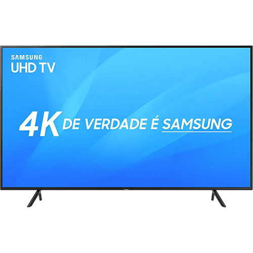 Smart TV LED 40" Samsung Ultra HD 4k 40NU7100 com Conversor Digital 3 HDMI 2 USB Wi-Fi HDR Premium Smart Tizen