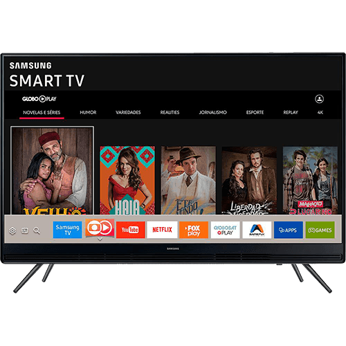 Smart TV LED 40" Samsung 40K5300 Full HD com Conversor Digital Integrado Wi-Fi 2 HDMI 1 USB com Tizen Gamefly Áudio Fron...