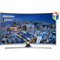 Smart TV LED 40" Samsung UN40J6500AGXZD Full HD Curva 4 HDMI 3 USB 240Hz