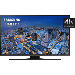 Smart TV LED 40" Samsung UN40JU6500GXZD Ultra HD 4K com Conversor Digital 4HDMI 3 USB 240Hz CMR Wi-Fi
