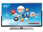 Smart TV LED 40” Semp Toshiba Full HD 40L5400 - Conversor Digital Wi-Fi 3 HDMI 2 USB
