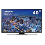 Ficha técnica e caractérísticas do produto Smart TV LED 40" Ultra HD 4K Samsung 40JU6500 com UHD Upscaling, Quad Core, Wi-Fi, Entradas HDMI e USB