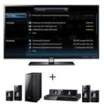 Ficha técnica e caractérísticas do produto Smart TV LED 46" 3D Samsung + Home Theater 5.1.