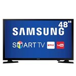 Ficha técnica e caractérísticas do produto Smart TV LED 48" Full HD Samsung 48J5200 com Connect Share Movie, Screen Mirroring, Wi-Fi, Entrada HDMI e USB