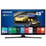 Ficha técnica e caractérísticas do produto Smart TV LED 48" Full HD Samsung 48J6300 com Connect Share Movie, Screen Mirroring, Wi-Fi, Entradas HDMI e USB