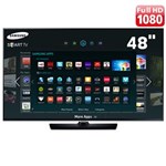 Ficha técnica e caractérísticas do produto Smart TV LED 48” Full HD Samsung UN48H5500 com 120Hz Clear Motion Rate, Wi-Fi e Conversor Digital