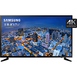 Smart TV LED 48" Samsung 48JU6000 Ultra HD 4K com Conversor Digital 3 HDMI 2 USB Função Games Wi-Fi