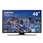 Ficha técnica e caractérísticas do produto Smart TV LED 48" Ultra HD 4K Samsung UN48JU6500 com UHD Upscaling, Quad Core, Wi-Fi, Entradas HDMI e USB