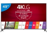 Smart TV 4K LED 49” LG 49UJ6565 Wi-Fi HDR - Conversor Digital 4 HDMI 2 USB