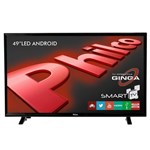 Ficha técnica e caractérísticas do produto Smart TV LED 49" Full HD Entradas HDMI/USB Android Philco