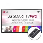 Ficha técnica e caractérísticas do produto Smart TV LED 49" LG Full HD Conversor Digital 2 Controles com Suporte Parede 49LJ551C