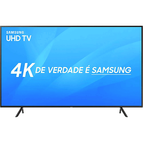 Smart TV LED 49" Samsung Ultra HD 4k 49NU7100 com Conversor Digital 3 HDMI 2 USB Wi-Fi Solução Inteligente de Cabos HDR ...