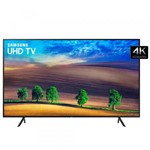 Ficha técnica e caractérísticas do produto Smart TV LED 49" Samsung UN49NU7100GXZD, 4K Ultra HD HDR, Wi-Fi, USB, HDMI, 120Hz