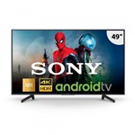 Ficha técnica e caractérísticas do produto Smart TV LED 49" Sony XBR-49X805G UHD 4K, 4K X-Reality Pro, 3 USB, 4 HDMI, Android TV