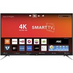 Ficha técnica e caractérísticas do produto Smart TV LED 50" AOC LE50U7970, 4K, UHD, Wi-Fi, 2 USB, 4 HDMI, Sleep Timer e 60Hz