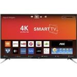Ficha técnica e caractérísticas do produto Smart TV LED 50" Full HD 4K, Wifi, USB, HDMI AOC Bivolt L43S4900