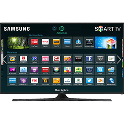 Smart TV LED 50" Samsung UN50J5300AGXZD Full HD com Conversor Digital 2HDMI 2 USB Wi-FI 120Hz
