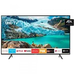 Ficha técnica e caractérísticas do produto Smart TV LED 50" Samsung UN50RU7100GXZD, 4K HDR, Wi-Fi, USB, HDMI, Bluetooth, 60Hz