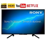 Ficha técnica e caractérísticas do produto Smart Tv Led 43' Sony Kdl43w665f, Hdr, Wi-Fi, Hdmi, Usb, Motionflow, Xr240 X Reality Pro