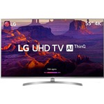 Smart TV LED 55" 55uUK7500 Ultra HD 4k com Conversor Digital 4 HDMI 2 USB Wi-Fi Webos 4.0 Sound Sync 60Hz - Prata