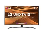 Ficha técnica e caractérísticas do produto Smart TV LED 55" LG UHD 4K ThinQ AI TV HDR Ativo WebOS 4.5 4 HDMI 2USB