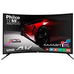 Ficha técnica e caractérísticas do produto Smart TV LED 55" PH55A16DSGWA Curve 4K Philco