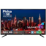 Ficha técnica e caractérísticas do produto Smart TV LED 55'' Philco PH55A17DSGWA Full HD com Conversor Digital 3 HDMI 2 USB Wi-Fi