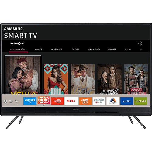 Smart TV LED 55" Samsung 55K5300 Full HD Conversor Digital Integrado Wi-Fi 2 HDMI 1 USB com Tizen Gamefly Áudio Frontal