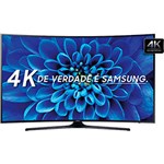Smart TV LED 55" Samsung 55KU6300 Ultra HD 4K Curva 3 HDMI 2 USB