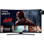 Ficha técnica e caractérísticas do produto Smart TV LED 55" Samsung 55KU6300 Ultra HD 4K Curva 3 HDMI 2 USB