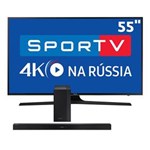 Ficha técnica e caractérísticas do produto Smart TV LED 55" UHD 4K Samsung 55MU6100 + Soundbar Samsung HW-K450/ZD