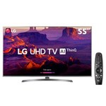 Ficha técnica e caractérísticas do produto Smart TV LED 55" Ultra HD 4K LG 55UK6540PSB + Controle Remoto Smart Magic LG AN-MR18BA - Preto