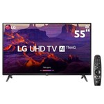 Ficha técnica e caractérísticas do produto Smart TV LED 55" Ultra HD 4K LG 55UK6360PSF + Controle Remoto Smart Magic LG AN-MR18BA - Preto
