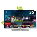 Ficha técnica e caractérísticas do produto Smart TV LED 55" Ultra HD 4K Philips 55PUG6700/78 com Android, Dual Core, Pixel Plus Ultra HD, Wi-Fi, 3 Entradas HDMI e 3 USB
