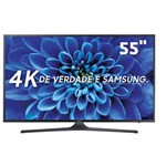 Ficha técnica e caractérísticas do produto Smart TV LED 55" Ultra HD 4K Samsung 55KU6000 com HDR Premium, Quadcore, Upscaling, Wi-Fi, Entradas HDMI e USB