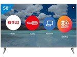 Smart TV LED 58” Panasonic 4K/Ultra HD Viera - TC-58EX750B Conversor Digital 4 HDMI 3 USB