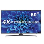 Ficha técnica e caractérísticas do produto Smart TV LED 60" Ultra HD 4K Samsung 60KU6000 com HDR Premium, Quadcore, Upscaling, Wi-Fi, Entradas HDMI e USB