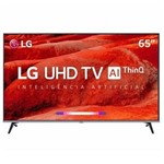 Ficha técnica e caractérísticas do produto Smart TV LED 65" LG 65UM7520, UHD 4K, ThinQ AI, WebOS 4.5, Quad Core, HDR Ativo, 2 USB, 4 HDMI