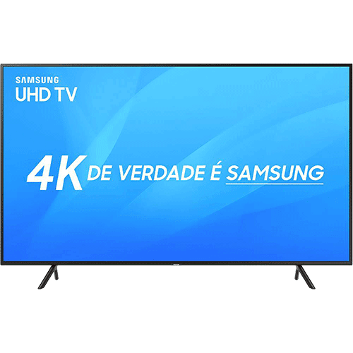 Smart TV LED 65" Samsung Ultra HD 4k UN65NU7100GXZD com Conversor Digital 3 HDMI 2 USB Wi-Fi Solução Inteligente de Cabo...