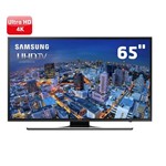 Smart TV LED 65" Samsung UN65JU6500GXZD Ultra HD 4K 4 HDMI 3 USB 240Hz CMR
