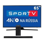Ficha técnica e caractérísticas do produto Smart TV LED 65" UHD 4K Samsung 65MU6100 + Soundbar Samsung HW-K450/ZD