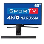 Ficha técnica e caractérísticas do produto Smart TV LED 65" UHD 4K Samsung 65MU6100 + Soundbar Samsung HW-K360/ZD
